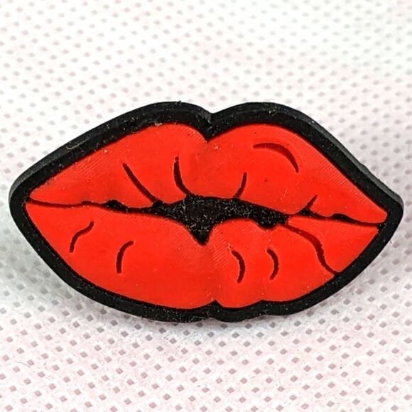Crocs Lips Jibbitz Charm (2 available - see other posts) - Picture 1 of 4